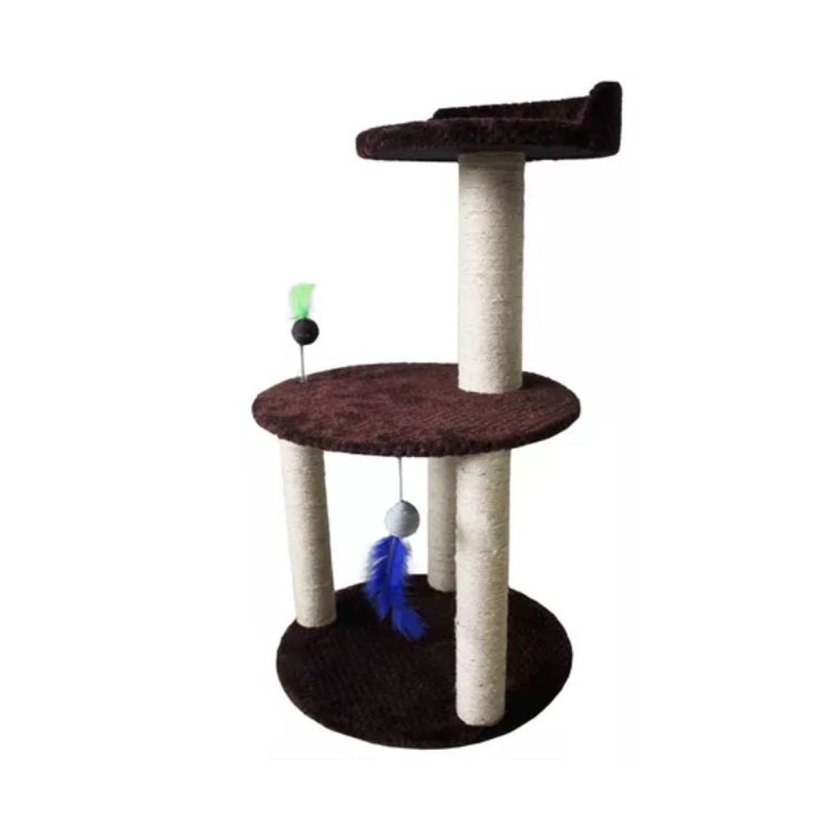 WOOD PETS - GIMNASIO ARBOL RASCADOR PARA GATO