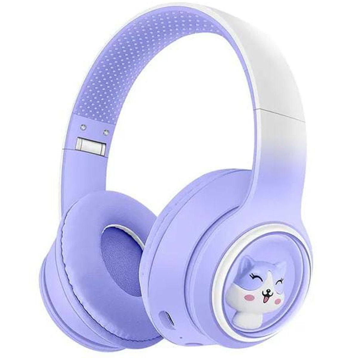 ONE PIXEL - Audifonos Diadema Bluetooth Figura Gatito Ajustable Musica AKZ-08 Mo