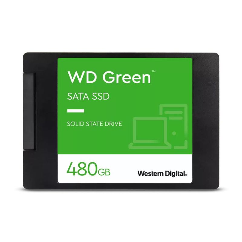 WESTERN DIGITAL - Unidad de estado sólido SSD Western Digital Green 480GB  SATA III 2.5
