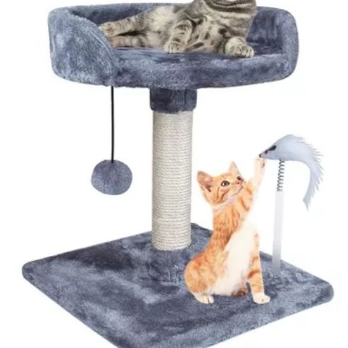 WOOD PETS - GIMNASIO ARBOL RASCADOR PARA GATO