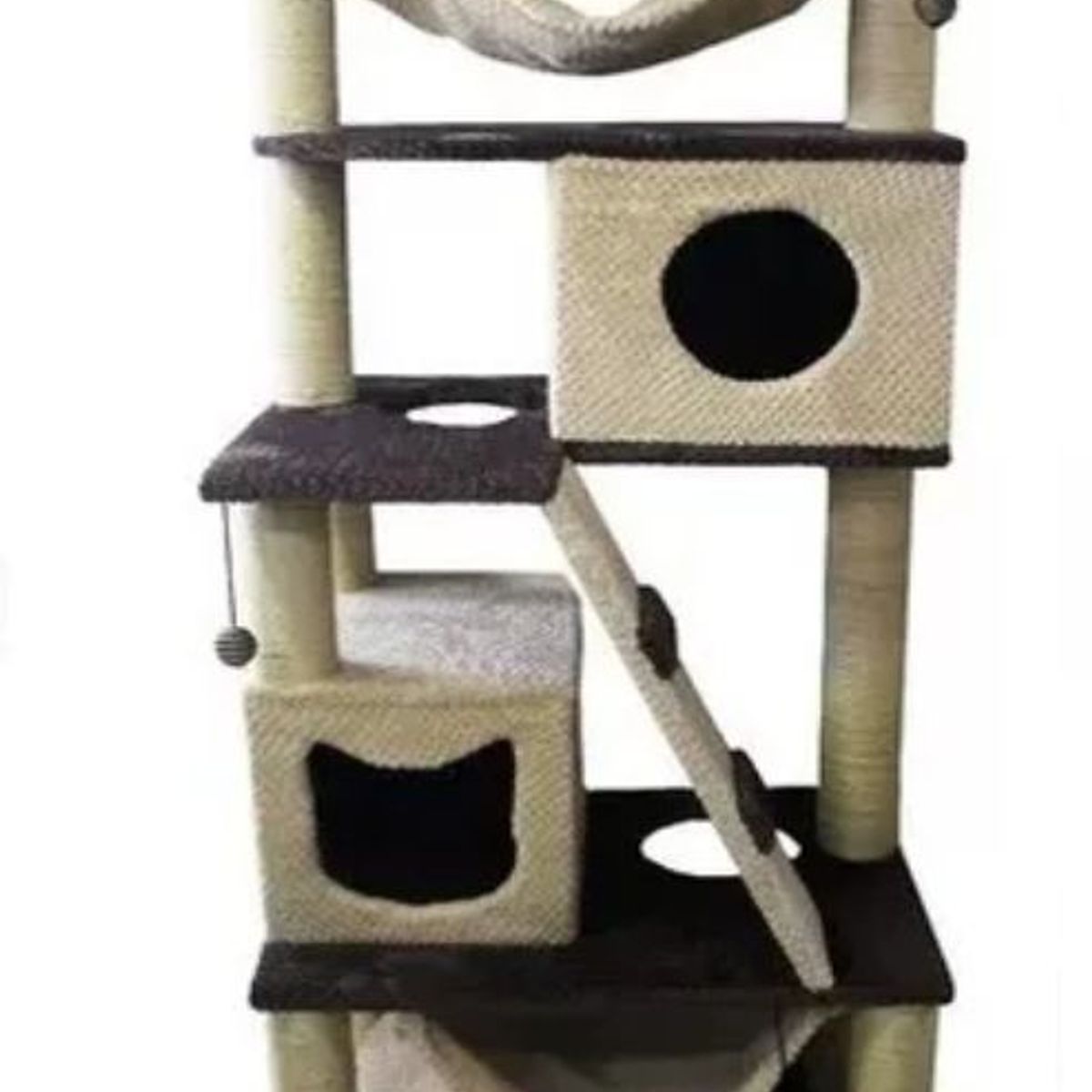 WOOD PETS - GIMNASIO ARBOL RASCADOR PARA GATO
