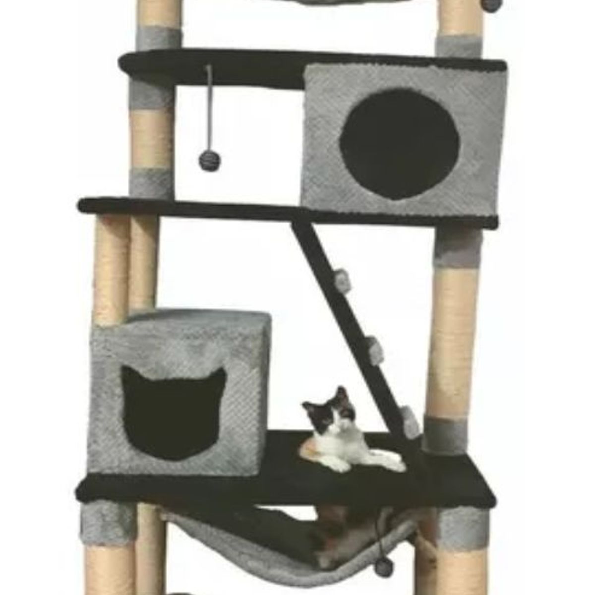 MAOS - GIMNASIO ARBOL RASCADOR PARA GATO