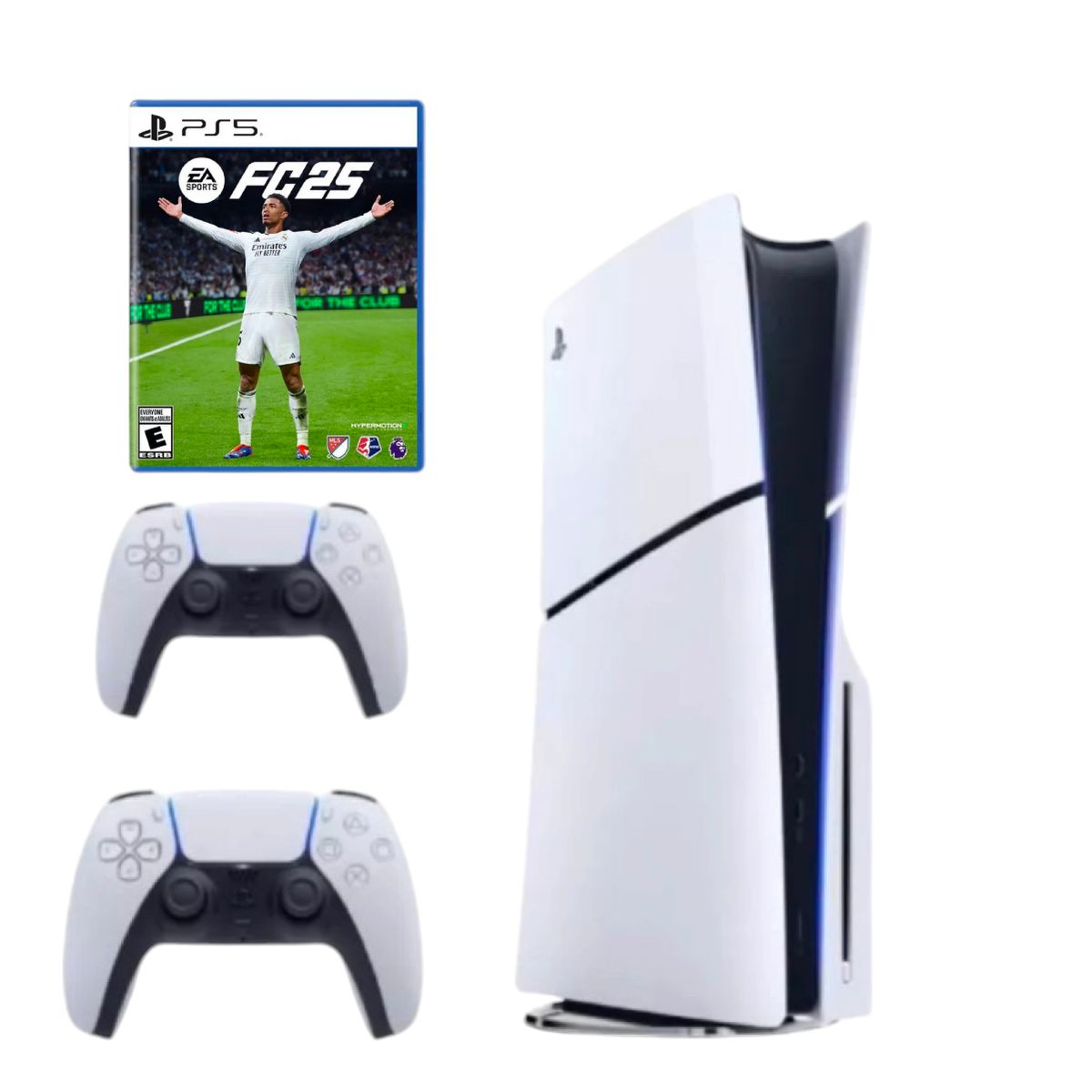 SONY - PlayStation 5 Slim Unidad de cd + Control adicional + Fc 25 Fisico