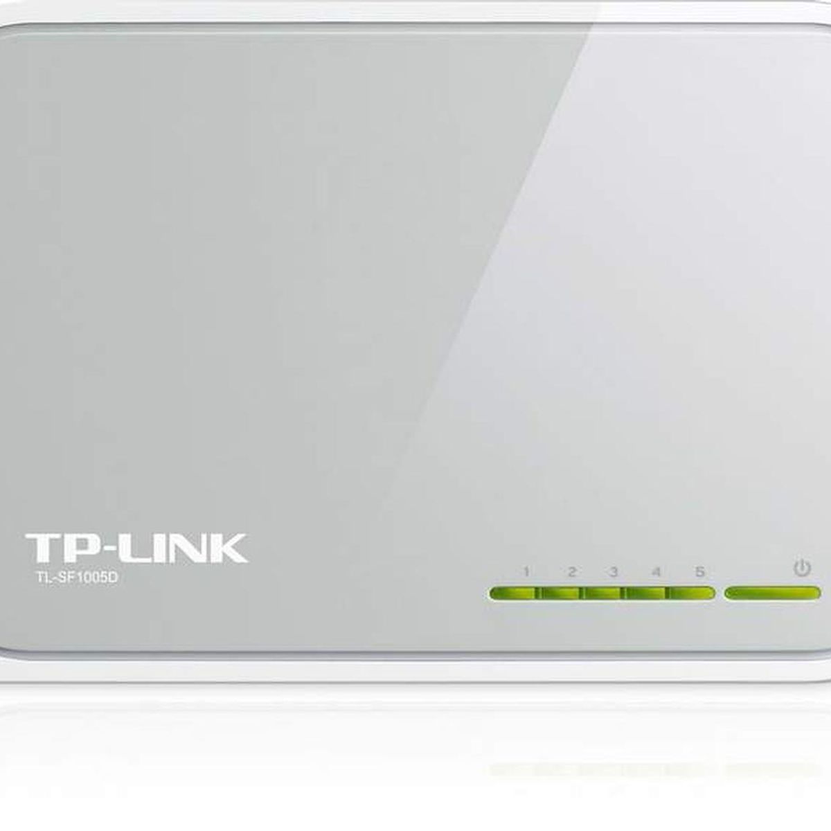 TP LINK - Switch TP-LINK  NO administrable 5 puertos RJ4510 100Mbps