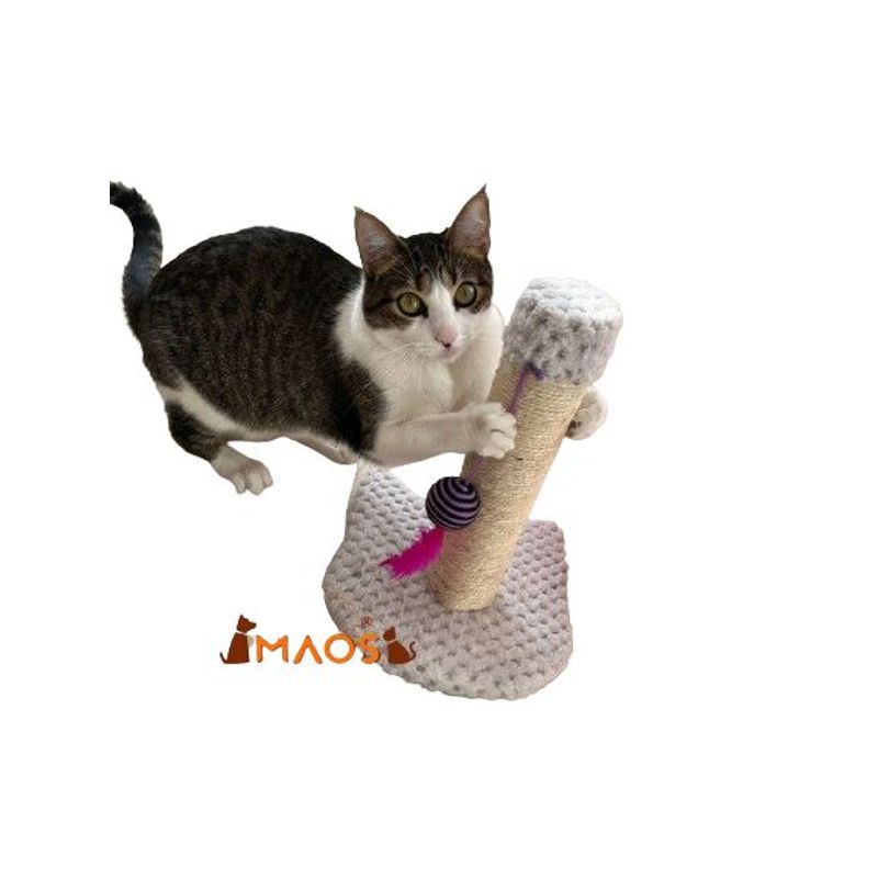 WOOD PETS - GIMNASIO ARBOL RASCADOR PARA GATO