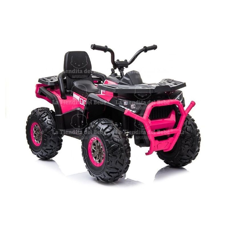 GENERICO - Moto Bebe Cuatrimoto Batería Eléctrica 2 a 10 años ROSADO