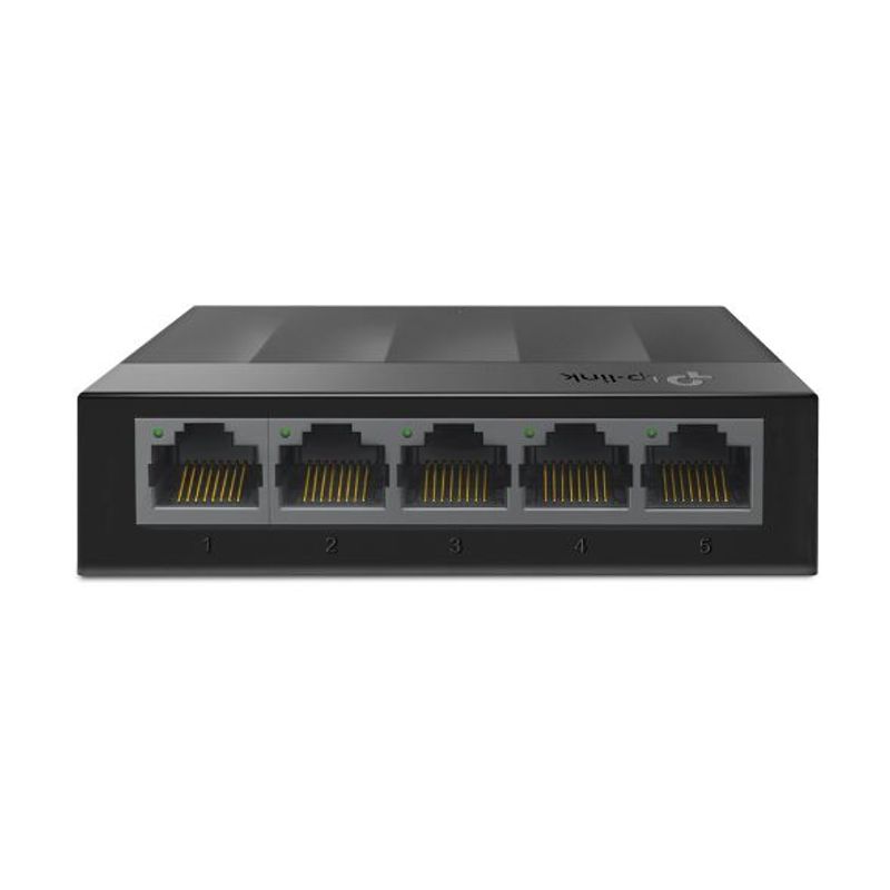 TP LINK - Switch TPLINK Gigabit de escritorio de 5 puertos, 10/100 /1000