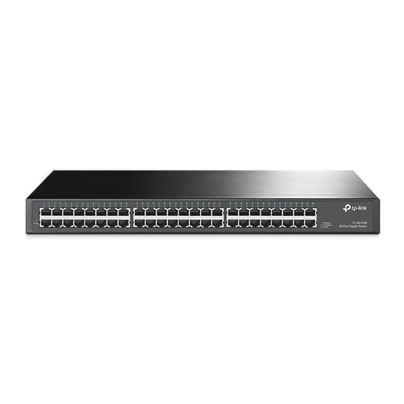 TP LINK - Switch TP-LINK NO administrable 48 puertos RJ45 de 10/100/1000Mbps
