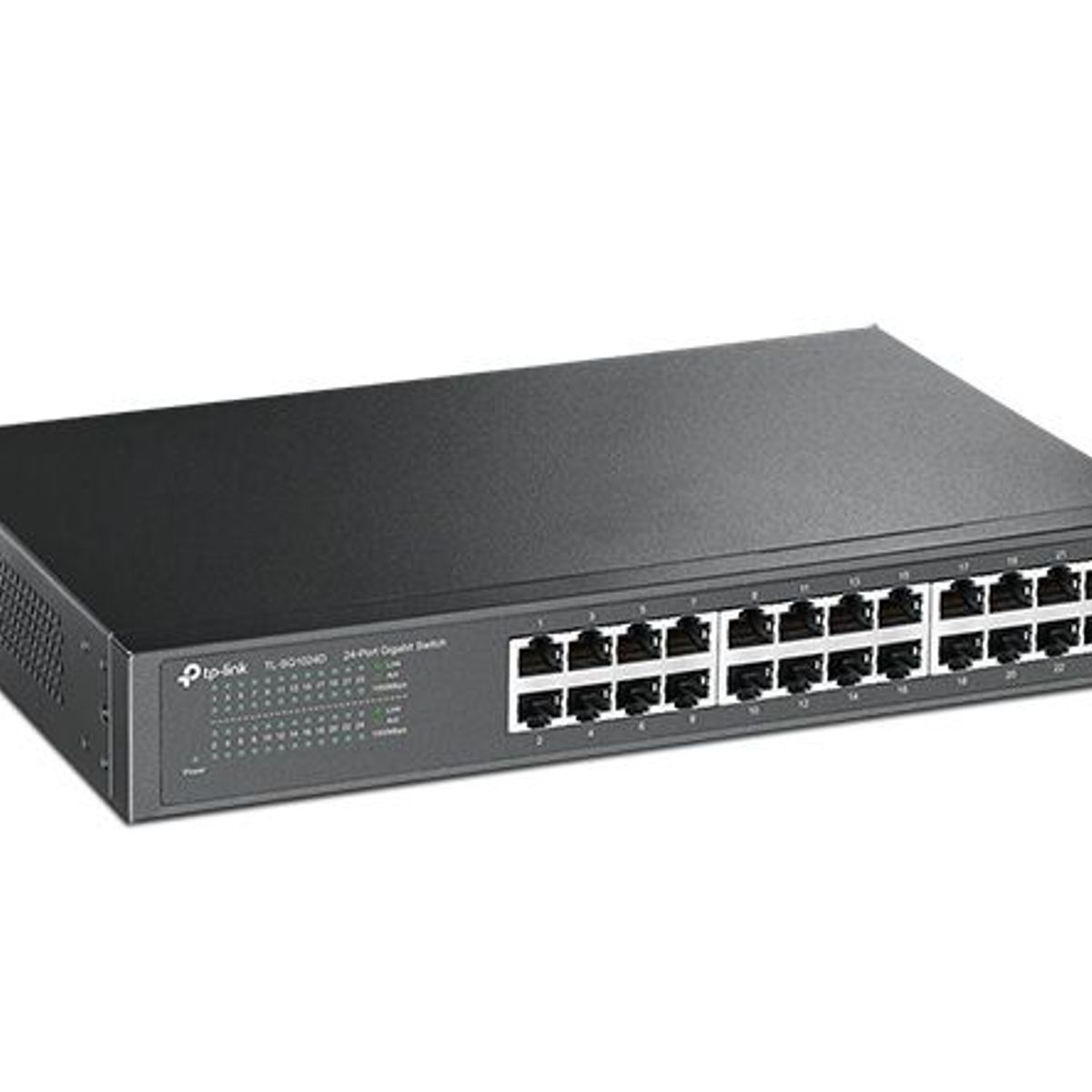TP LINK - Switch TPLINK NO administrable Gigabit 24 montaje en escritorio y rack