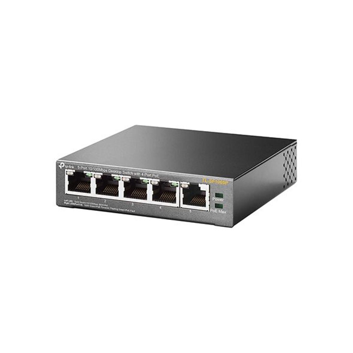 TP LINK - Switche TP-LINK PoE 10/100 de 5 Puertos