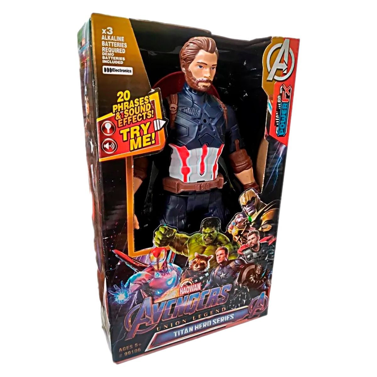 GENERICO - Muñecos Figura Avengers 30cm Articulada Sonido Niños Marvel