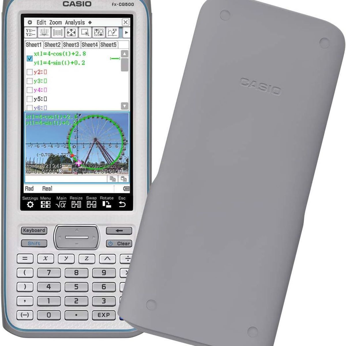 CASIO - Calculadora Casio Fx-CG500 Pantalla Táctil Gráfica Stylus