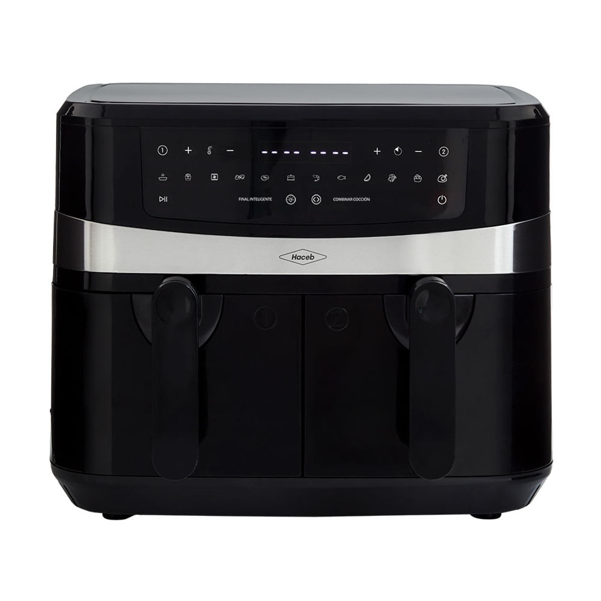 HACEB - Freidora Haceb Doble Canasta - 8 Litros