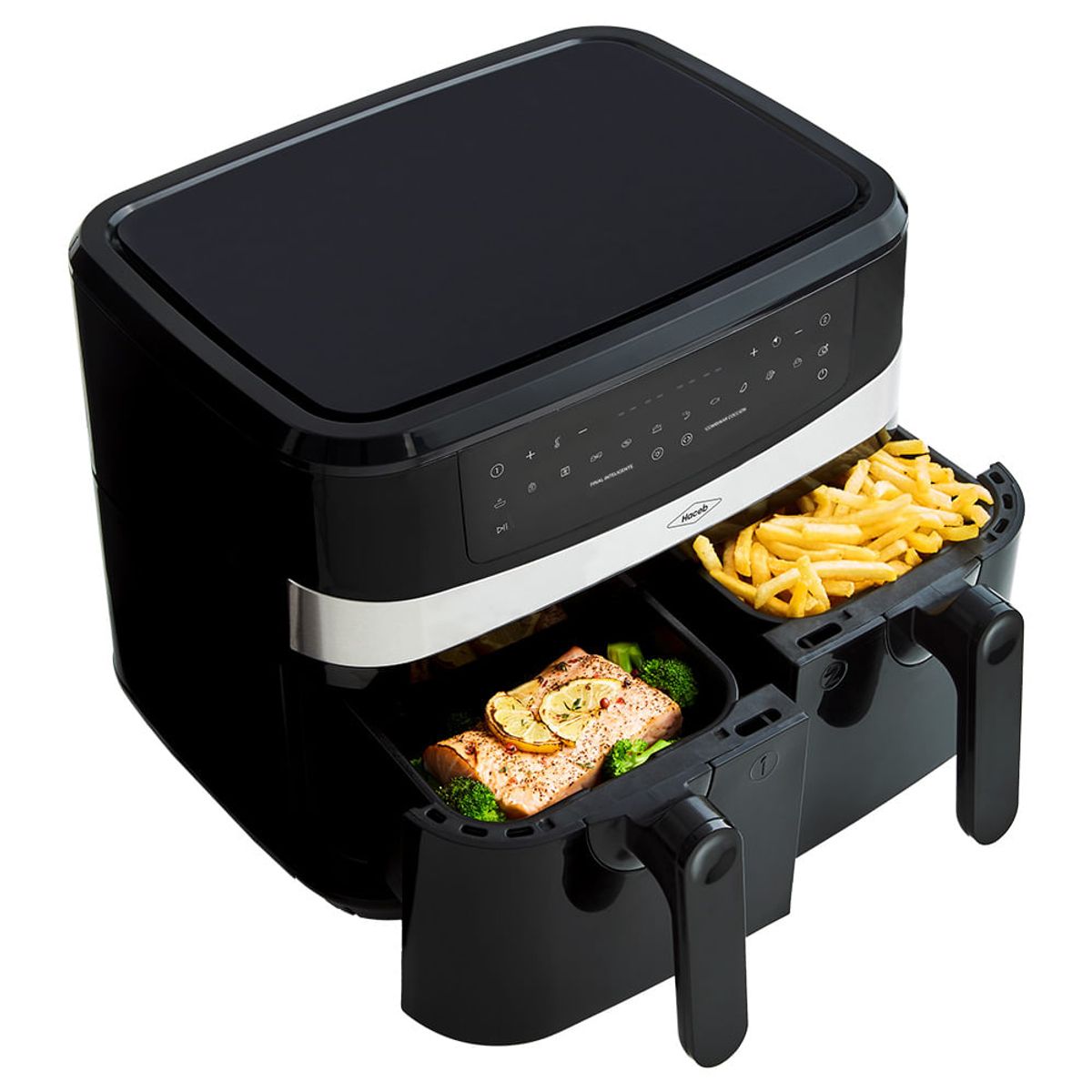 HACEB - Freidora Haceb Doble Canasta - 8 Litros