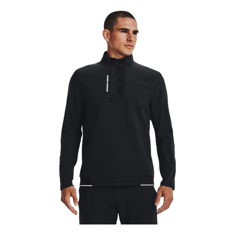 UNDER ARMOUR - Buso UA RIVAL TERRY LC FZ Negro HOMBRE 1370409-001-N11 UNDER ARMOUR.