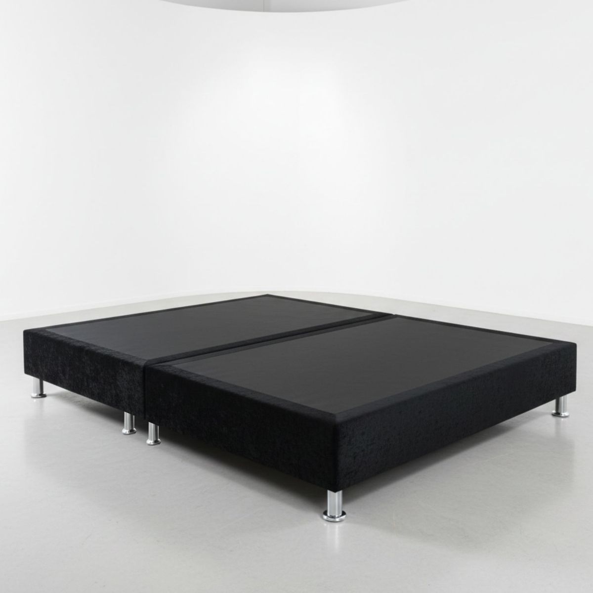 DORMIPUFF - Base Cama Dividida Negro Sencilla 100 X 190cm Dormipuff sas