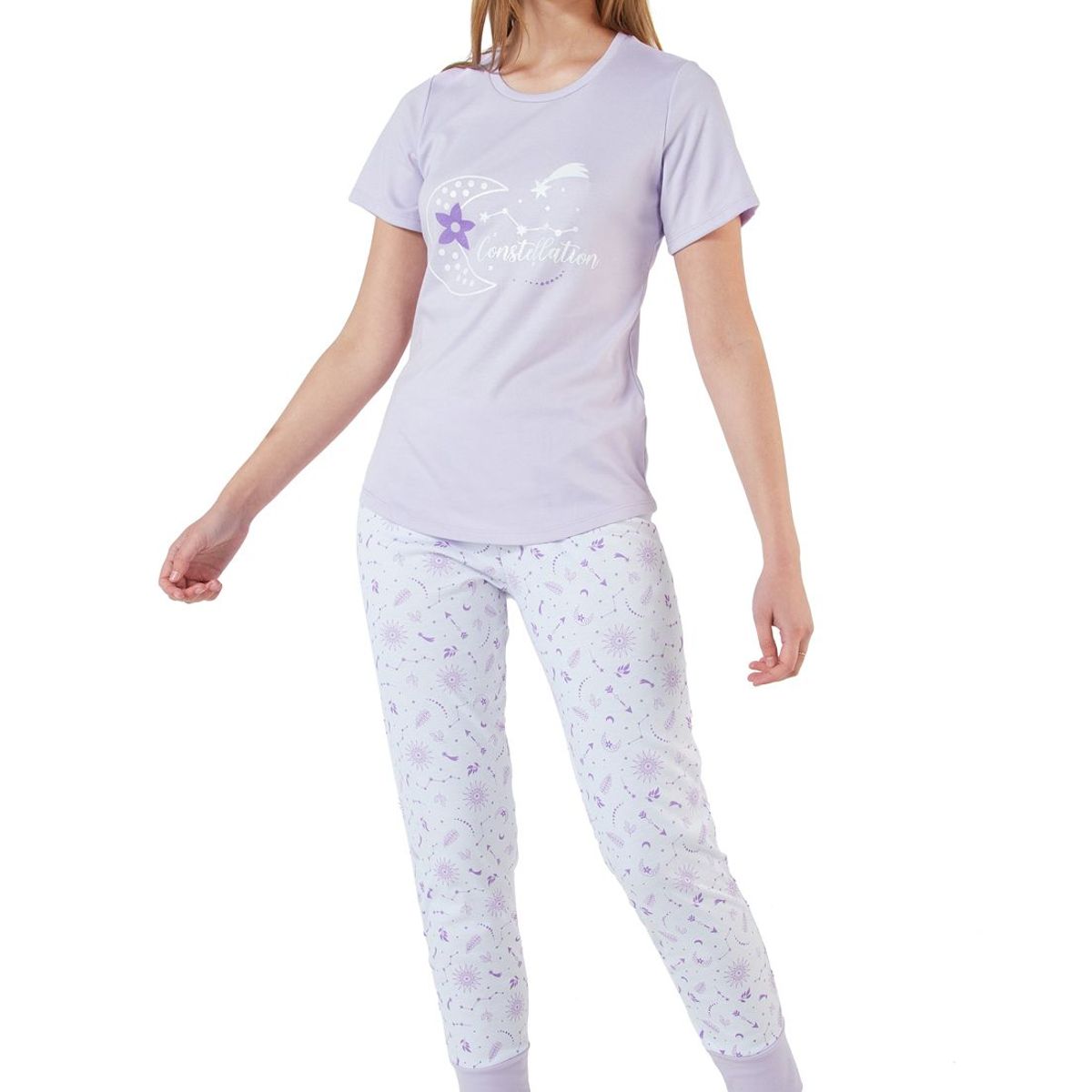 SANTANA - Pijama Mujer Hanna Lila