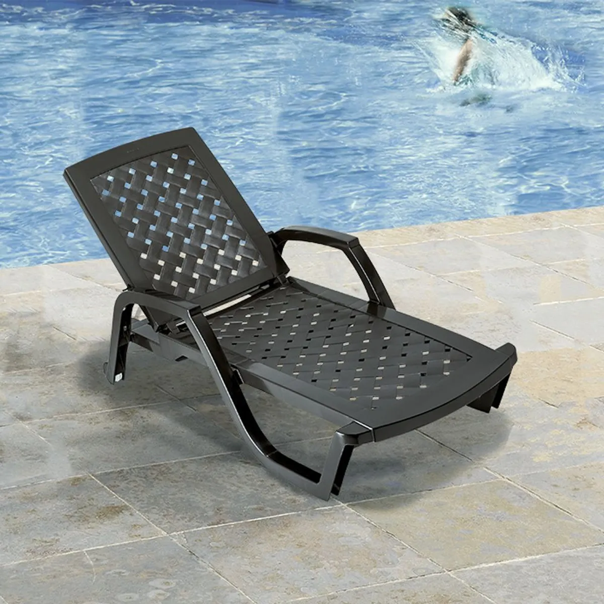 RIMAX - Asoleadora Arrecife RIMAX - WENGUE