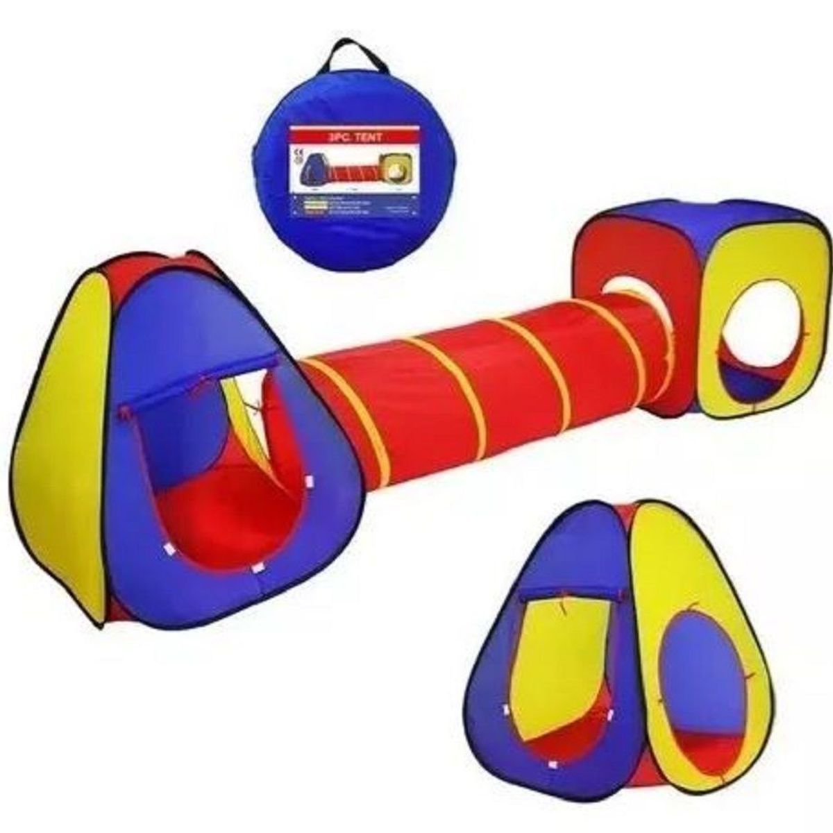 GENERICO - Carpa Piscina Castillo Túnel Plegable Infantil