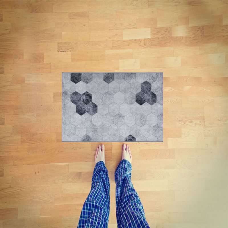 BELLAHOGAR - TAPETE CRYSTAL WA20-146 GREY 40X60