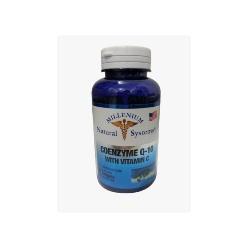 GENERICO - Coenzima Q10 200mg  Vitamina C Natural Systems