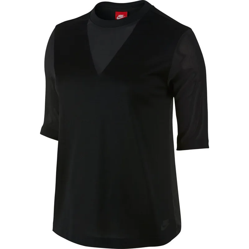 NIKE - Camiseta W Nsw Top Bnd Mujer Nike Tienda Oficial - Negro