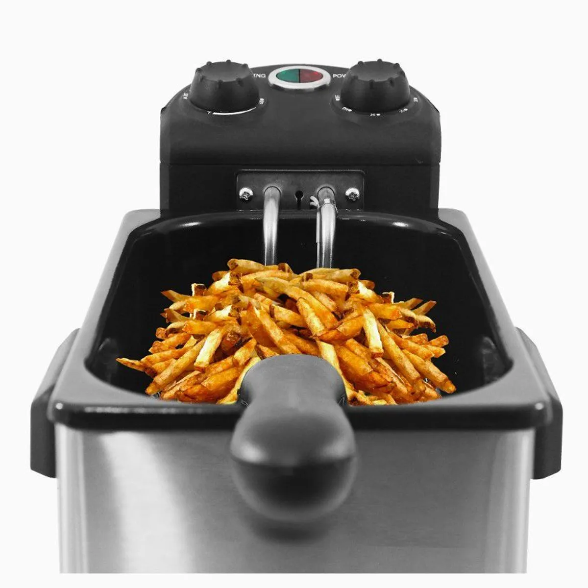 GOURMET - Freidora de aceite inmersión acero inoxidable 3.3 litros GOURMET