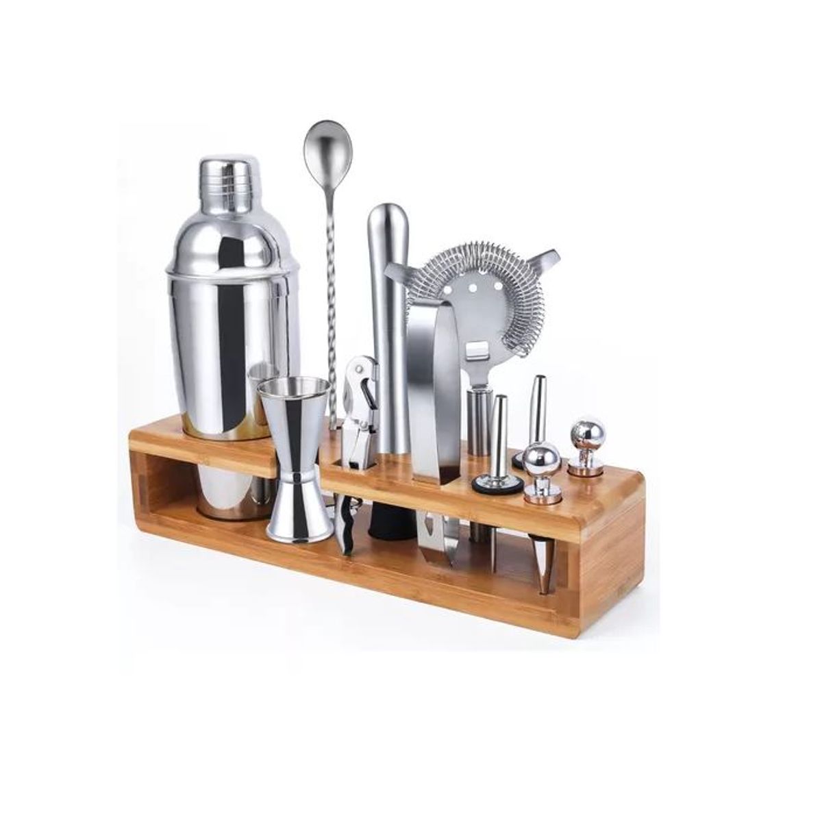 KIDSHOP - Set Bartender Kit Coctelera Vaso Preparar Bebibas Bar 13 Pza