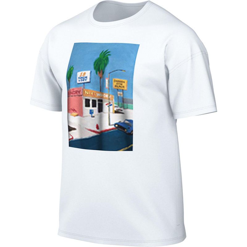NIKE - Camiseta Hombre Nike Sb Tee Laundry - Blanco