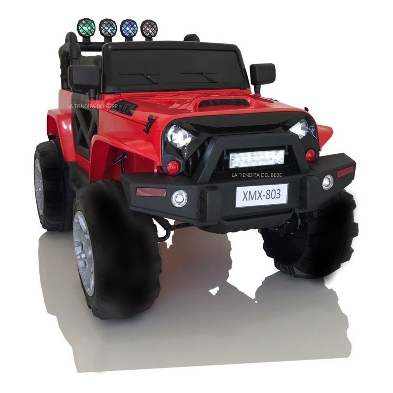 GENERICO - Carro Infantil Batería Eléctrico Campero Montable 4 x 4 JEEP 803