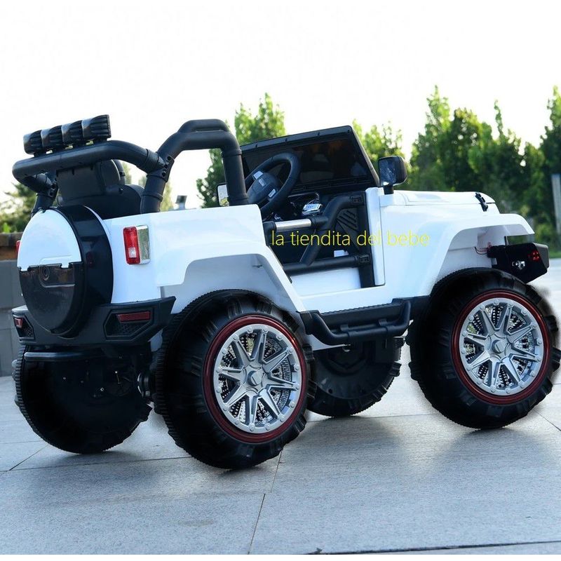 GENERICO - Carro Infantil Batería Eléctrico Campero Montable 4 x 4 JEEP 803
