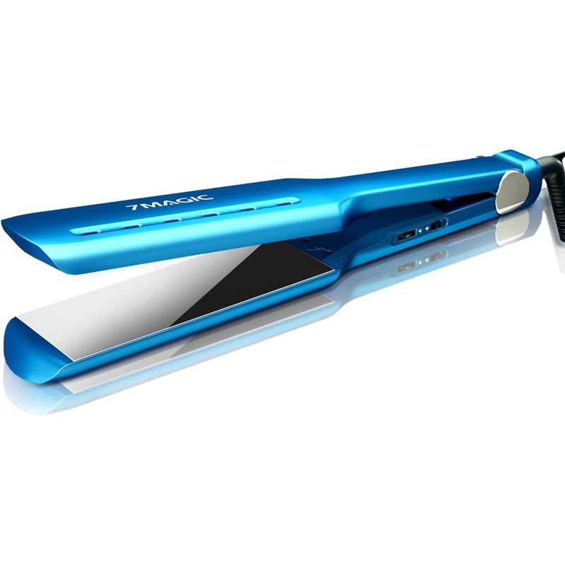 MAGIC CLASS - Plancha De Pelo Nano Titanium, Plancha Plana De 1.7 Pulgadas