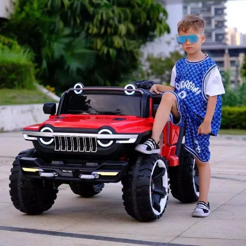 GENERICO - Carro Infantil Batería Eléctrico Campero 4X4 Niños 1A8 AÑOS