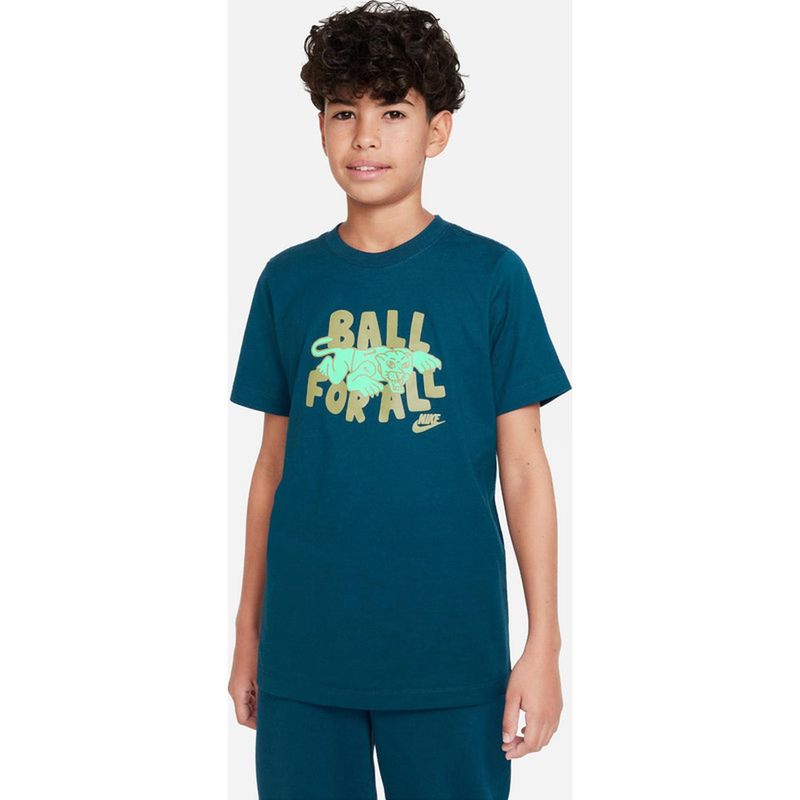 NIKE - Camiseta Niños Nike Tee Cult Of Basketball - Verde oscuro