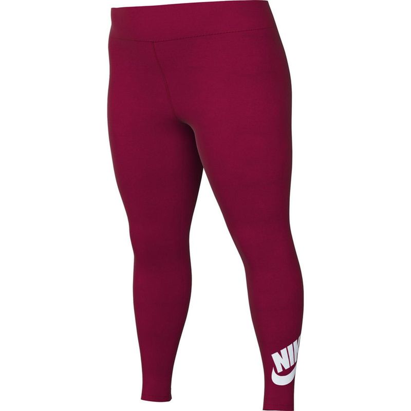 NIKE - Pantalón sudadera Mujer Nike Essntl Lggng Futura Hr - Rojo
