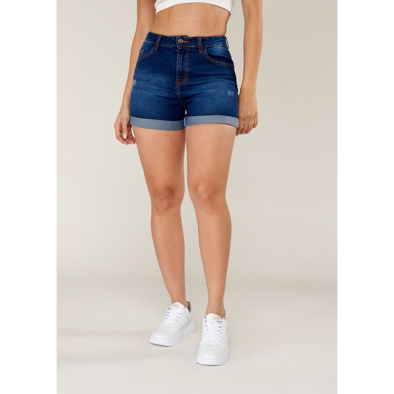 ZIPORA JEANS WEAR - SHORT MUJER AZUL ZIPORA COOL