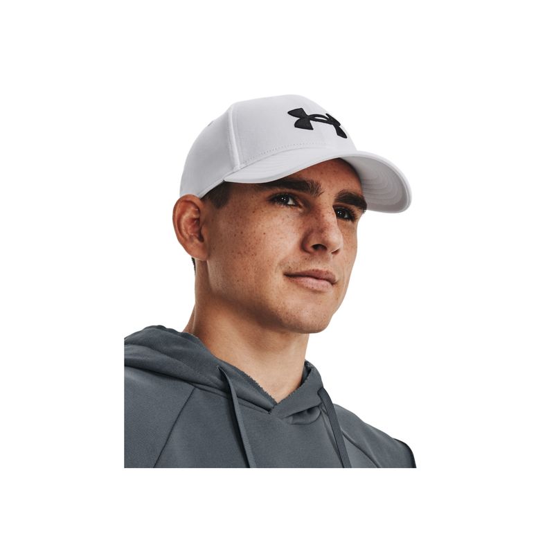 UNDER ARMOUR - Gorras Blanco MENS UA BLITZING AD 1376701-100-022 UNDER ARMOUR