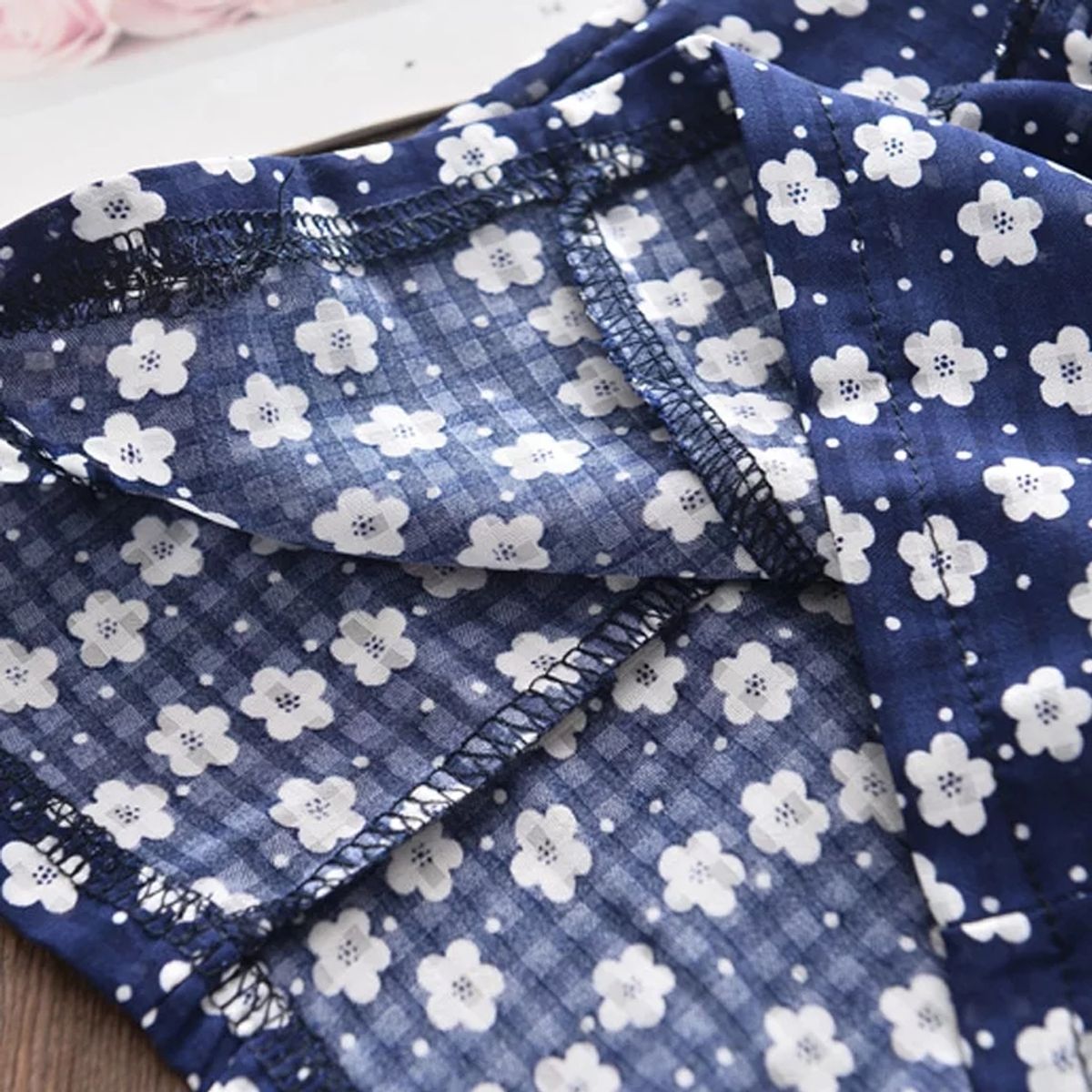 LUSOLSI - Conjunto niñas sin mangas floral pantalón corto con cinturón