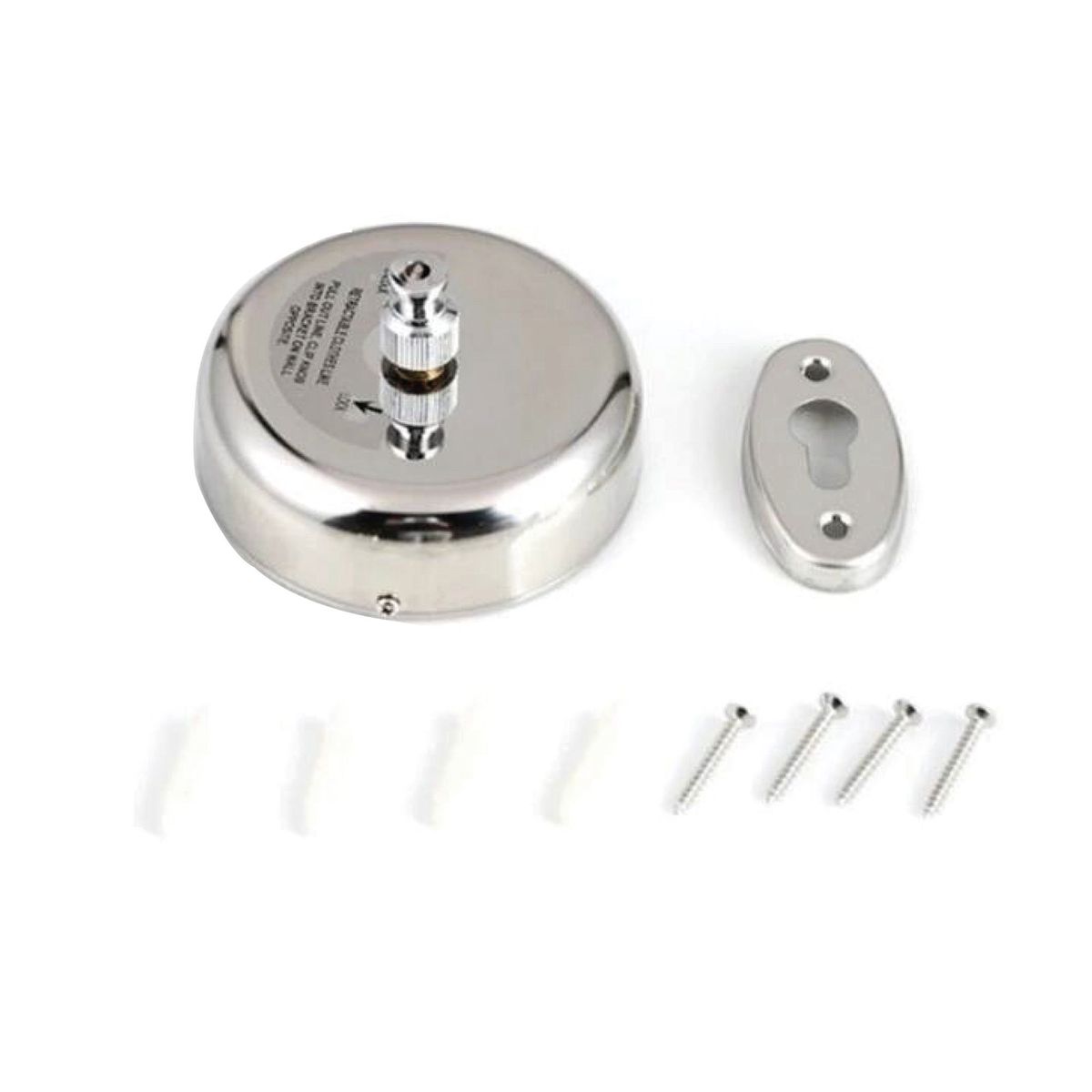 TRIPLE CLEAN - Tendedero retractil de acero con cuerda de nylon