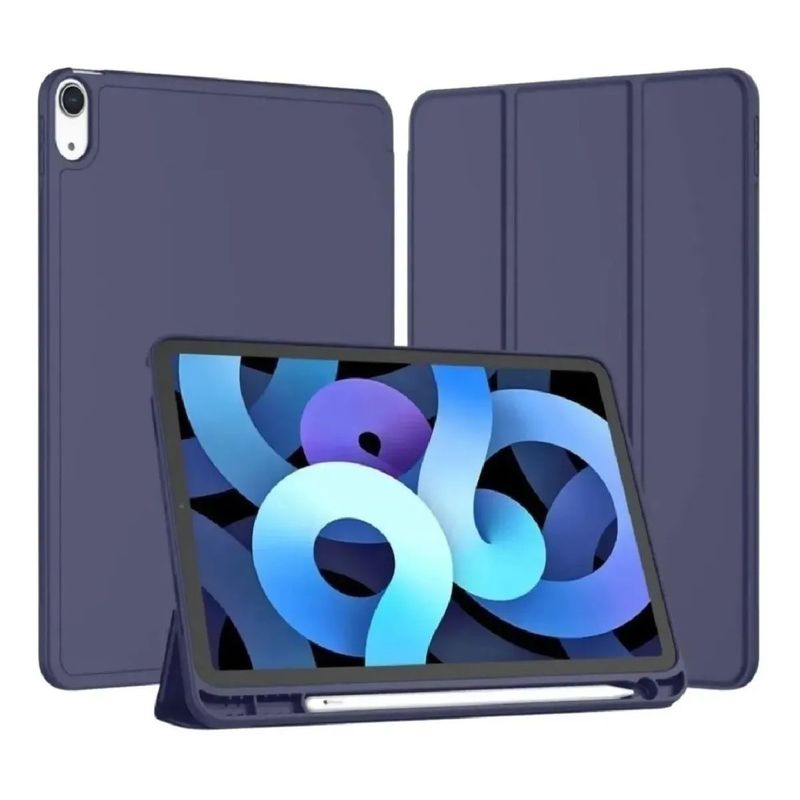 GENERICO - Funda smart case con espacio de lápiz para ipad 10 generación 10.9
