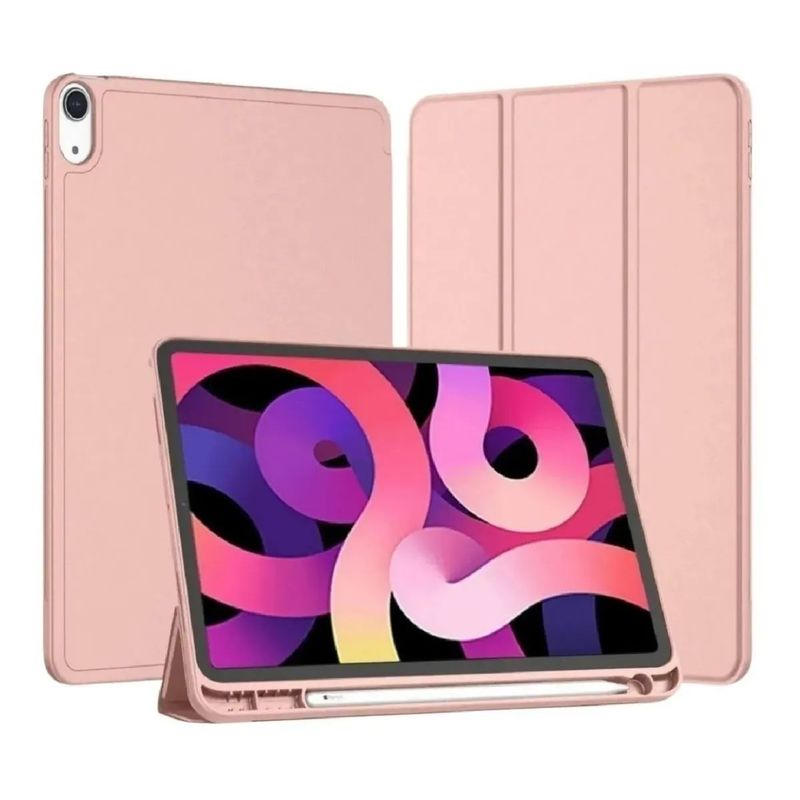 GENERICO - Funda smart case con espacio de lápiz para ipad 10 generación 10.9
