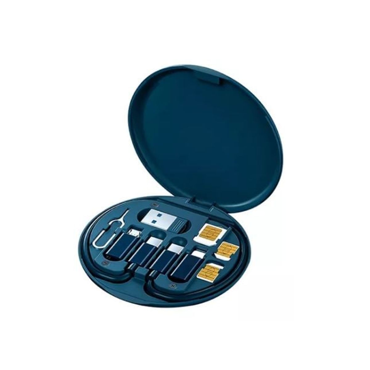 SHENGSHOU - Kit Data Para Viajes Adaptador Carga Celulares Universal Usb