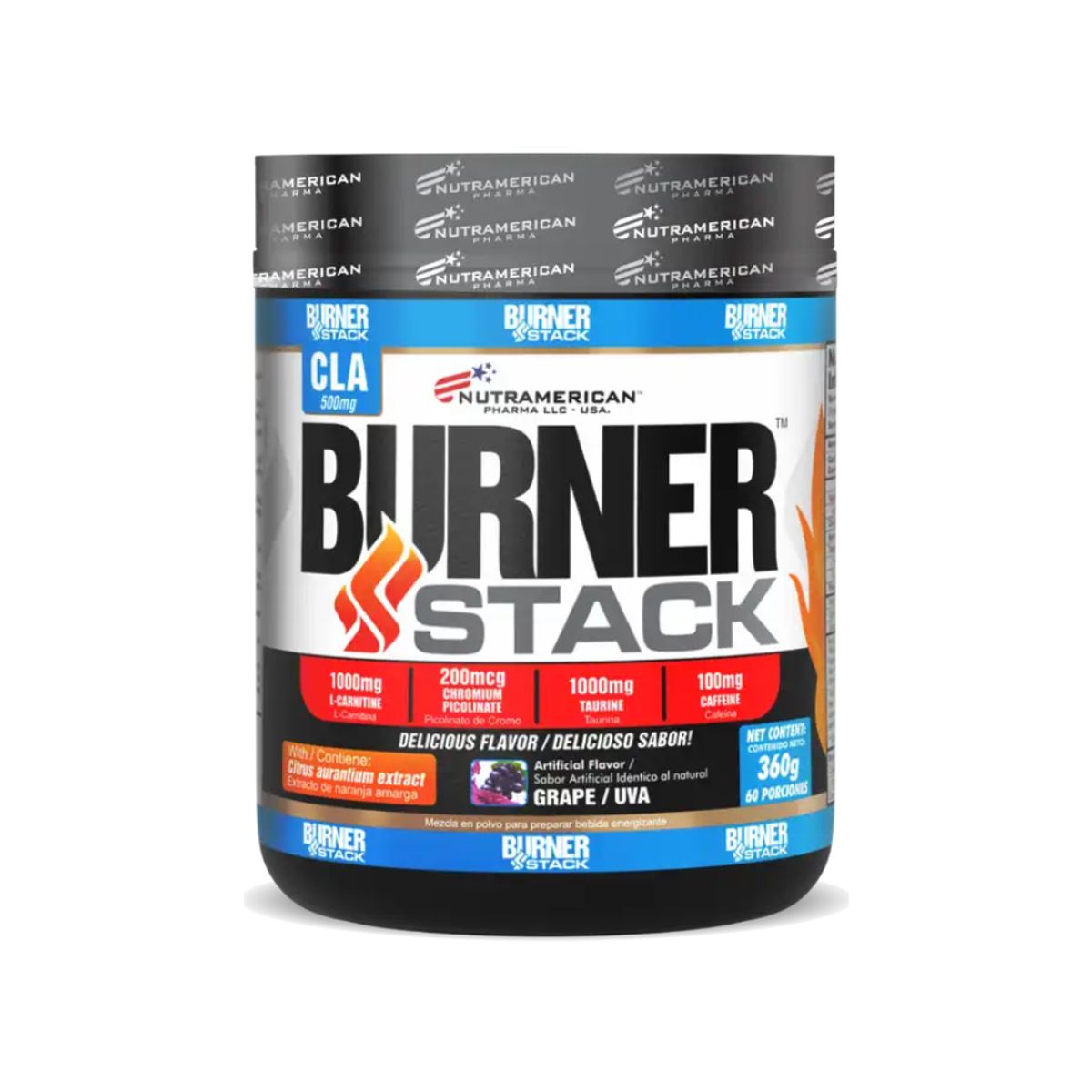 MEGAPLEX - Burner Stack 60 servicios - Nutramerican Pharma