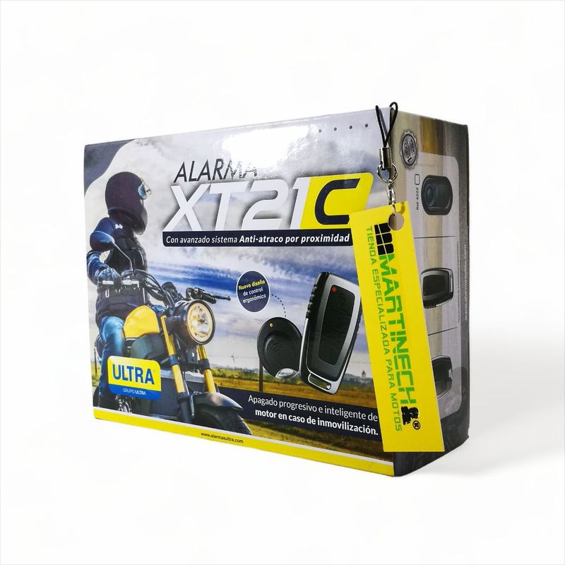 ULTRA PRO - Alarma Moto Xt21c Ultra Proximidad Alejamiento - Negro