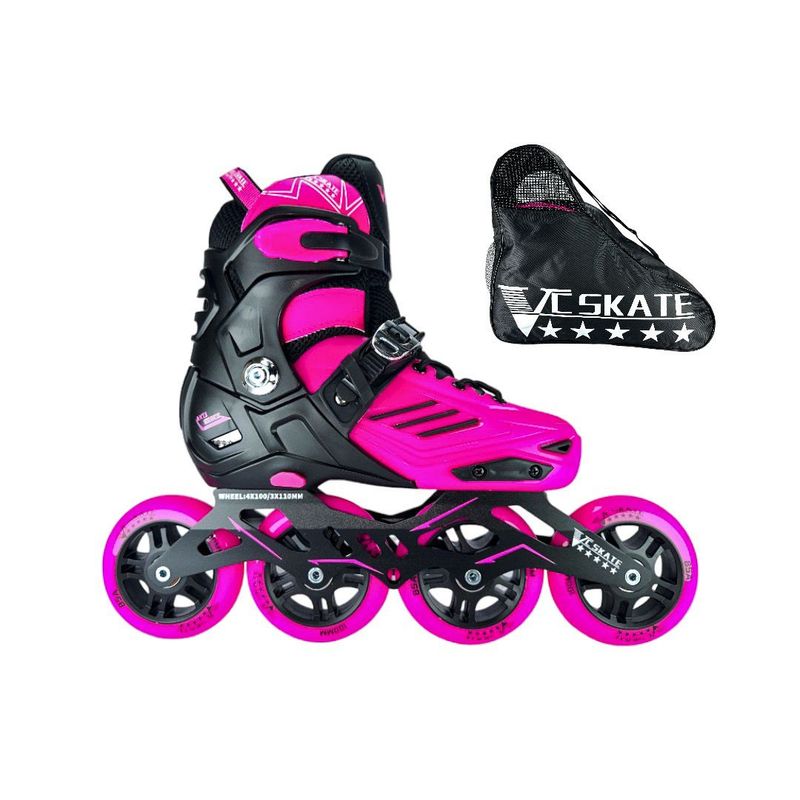 GENERAL - Patines Linea Semiprofesionales Ajustables Vc Sport S Fucsia