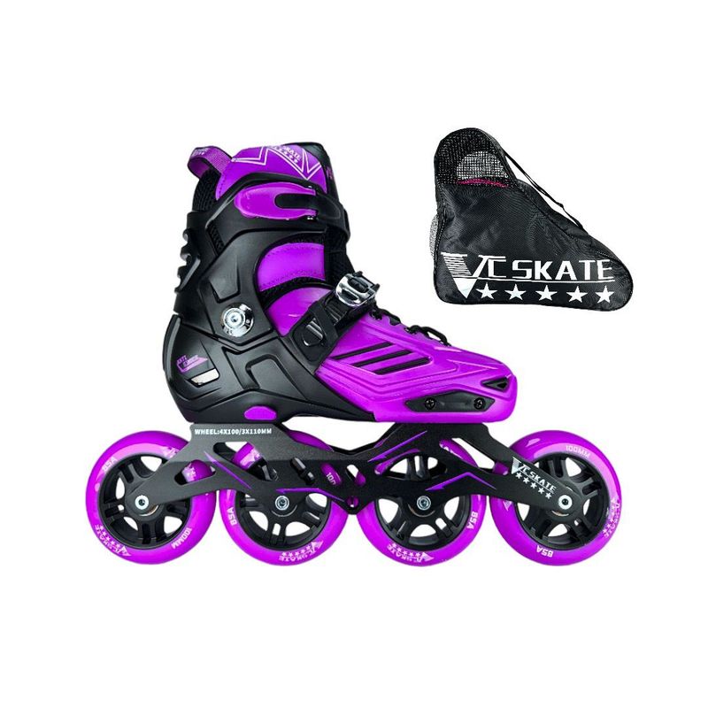 GENERAL - Patines Linea Semiprofesionales Ajustables Vc Sport M Morado