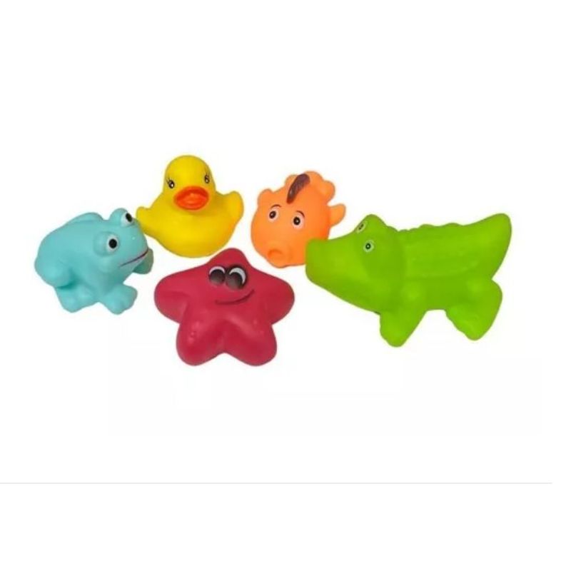 GENERICO - Juguete Pato Pata 3 Paticos Flotar Baño Tina Bañera Piscina