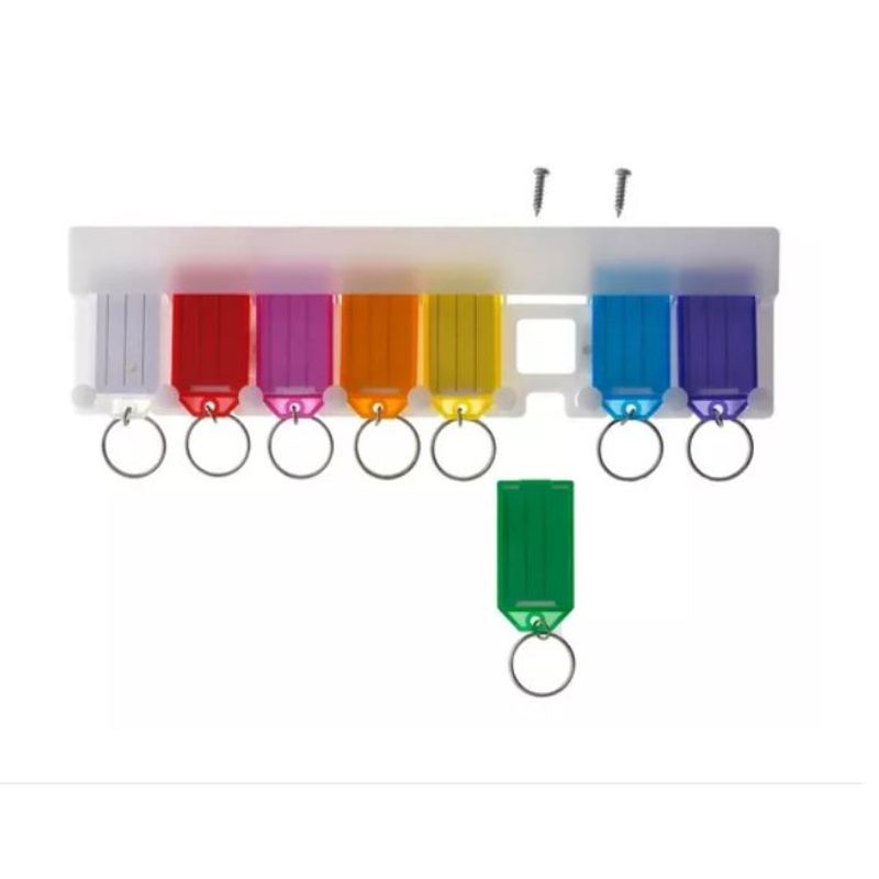 GENERICO - Organizador Identificador De Llaves  Llaveros Multicolor