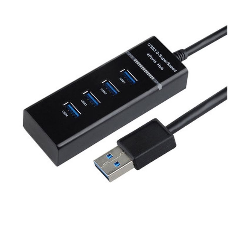 GENERICO - Hub 4 Multipuertos Usb 3.0
