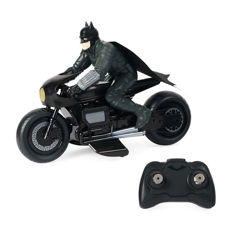 SPIN MASTER - Batman La Pelicula RC Batimoto Motocicleta A Control Remoto